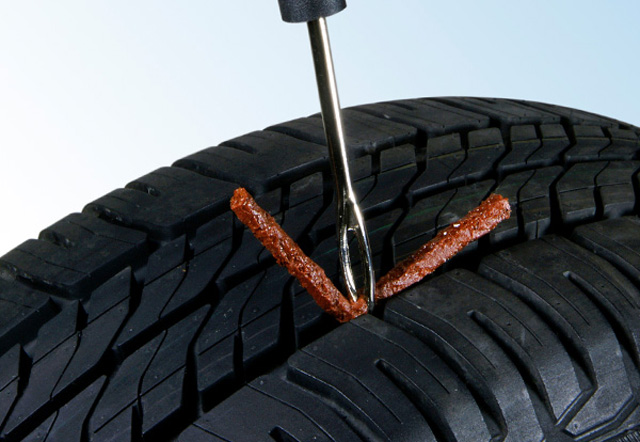 Réparation de pneus Tubeless
